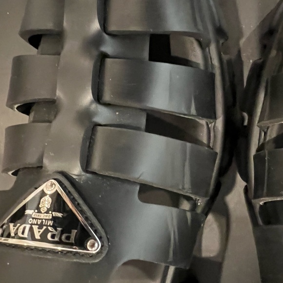 Prada Chunky Gladiator Sandals - Picture 2 of 4